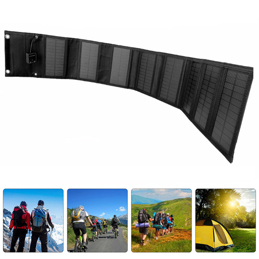 Solar Panel Monocrystalline Silicon 25W Dual USB Outputs Charger Folding Bag Solar Panel Monocrystalline Silicon 25W Dual USB Outputs Charger Folding Bag